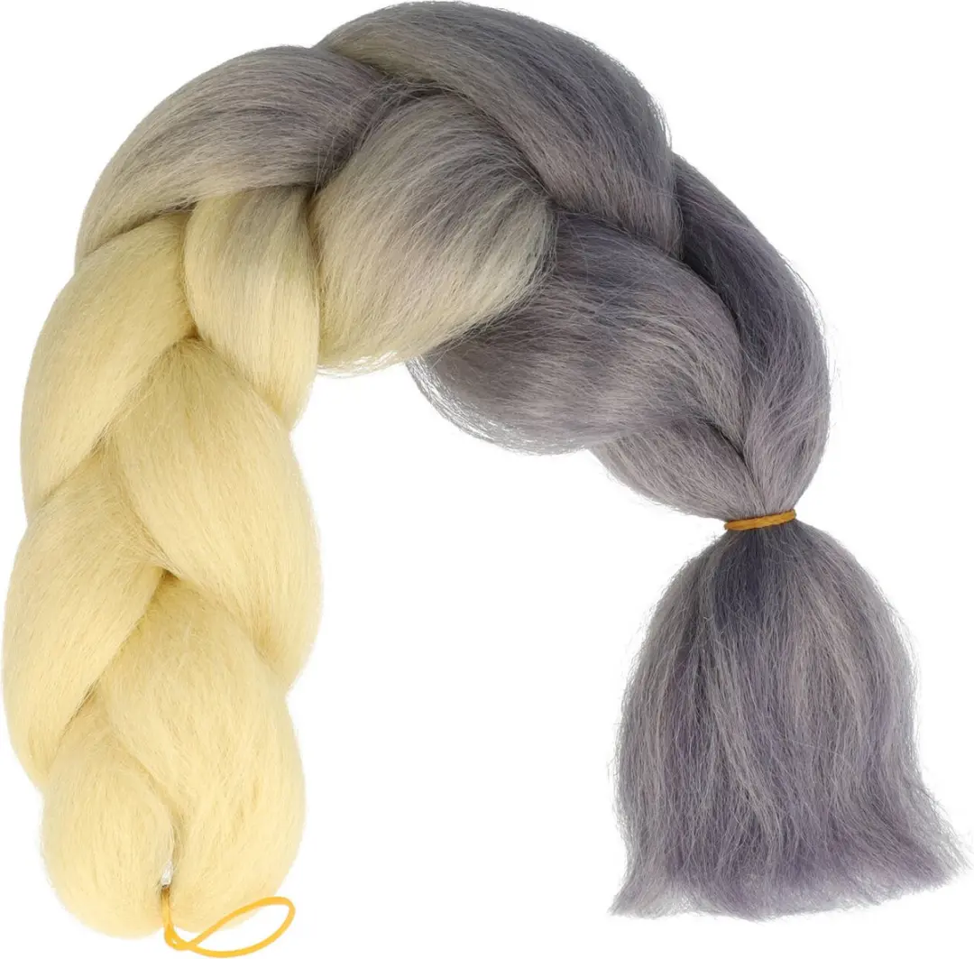 Haarsoires Imitatiehaar Jumbo Braids 60cm - Vlechthaar Blond