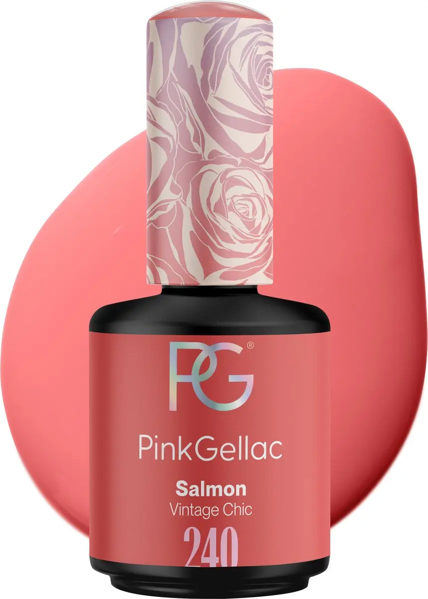 Pink Gellac Salmon Gel 15ml