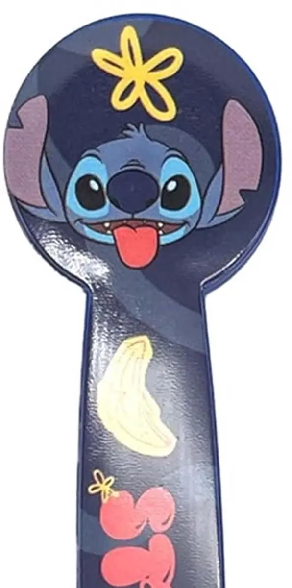 Disney Stitch Bestekset Lepel & Vork Palms Patroon - Blauw