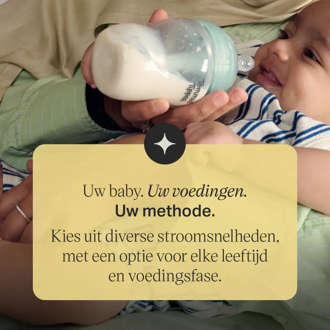 Tommee Tippee Natural Start Anti-Koliek Flesspenen 6m+ - 2 Stuks