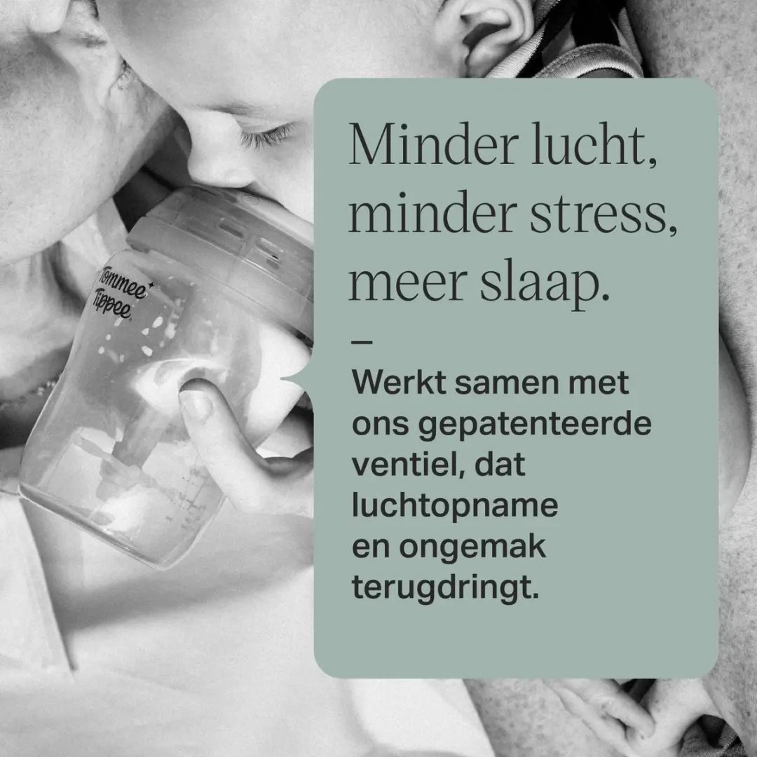 Tommee Tippee Natural Start Anti-Koliek Flesspenen 6m+ - 2 Stuks