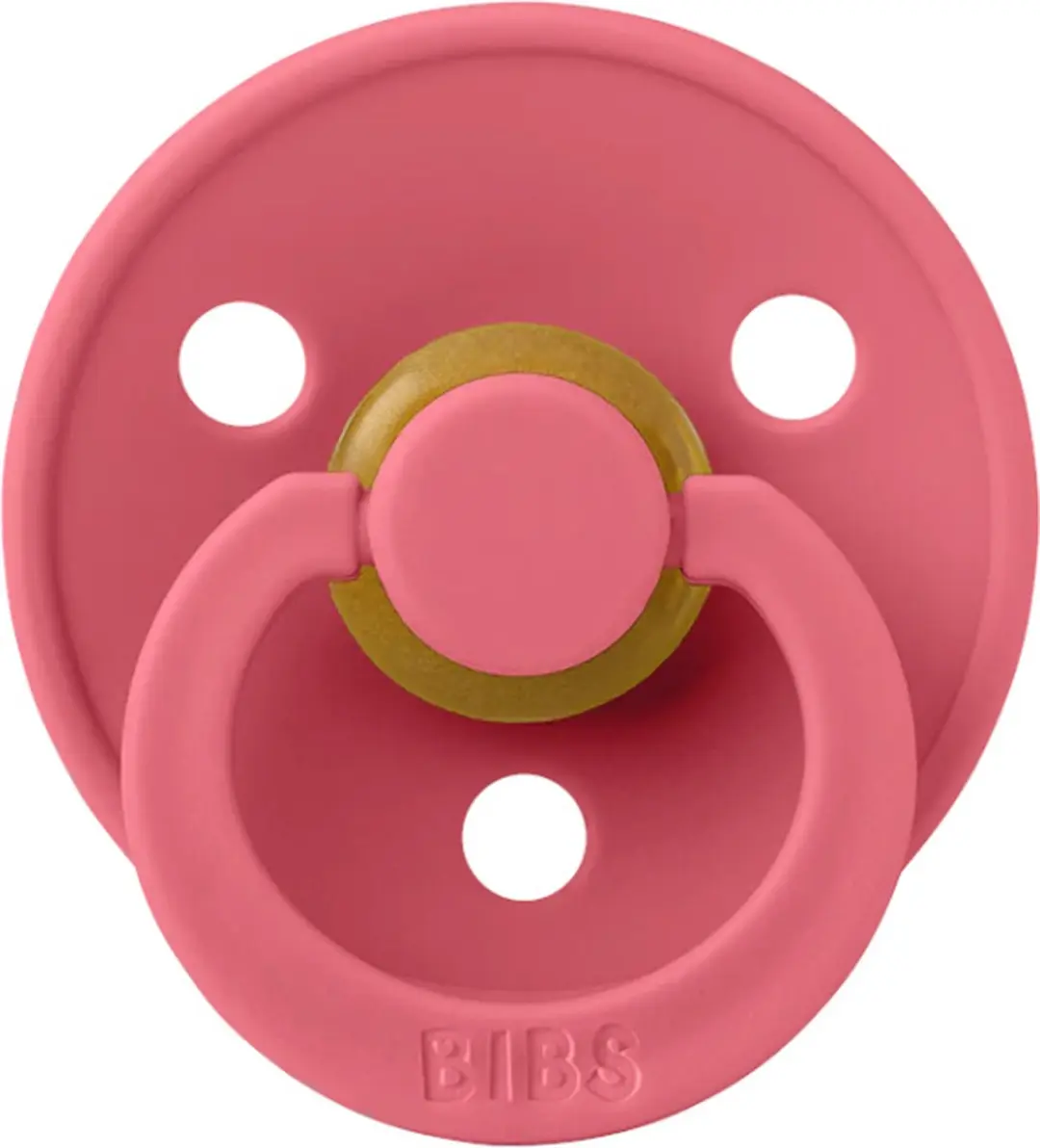 BIBS Fopspeen Latex Anatomical Maat 2 - Roze