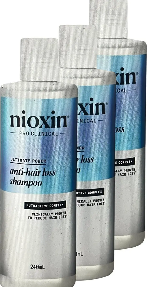 Nioxin Anti-Hairloss Shampoo 3x240ml