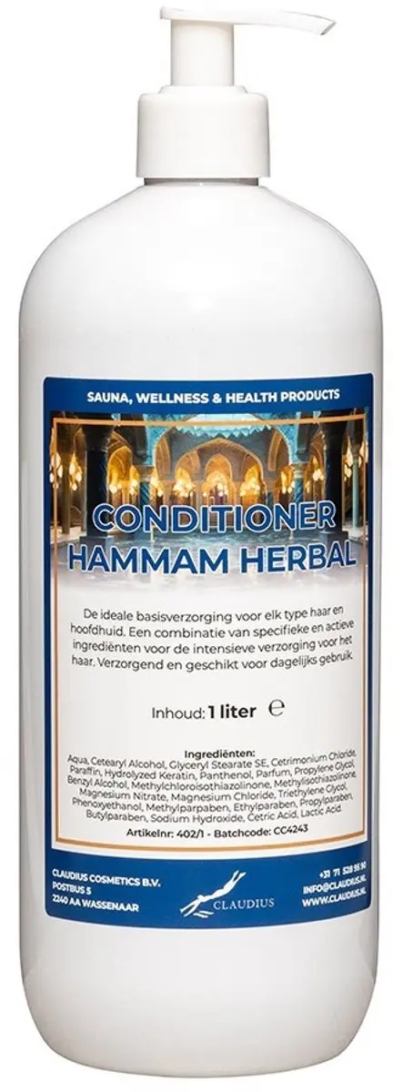 Splashbox Cosmetics Hammam Herbal Conditioner 1L