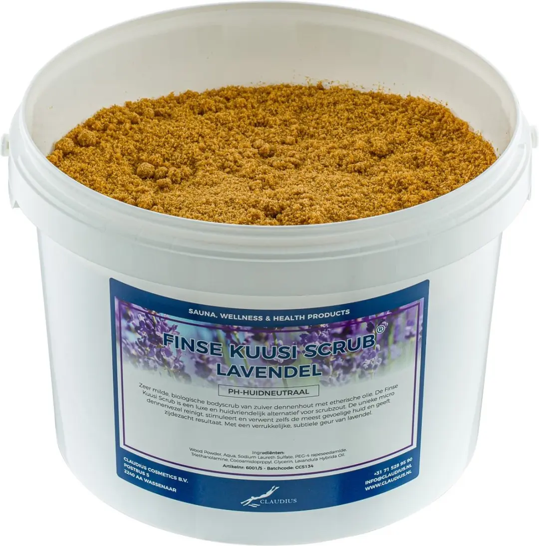 Splashbox Cosmetics Kuusi Scrub Lavendel 1L