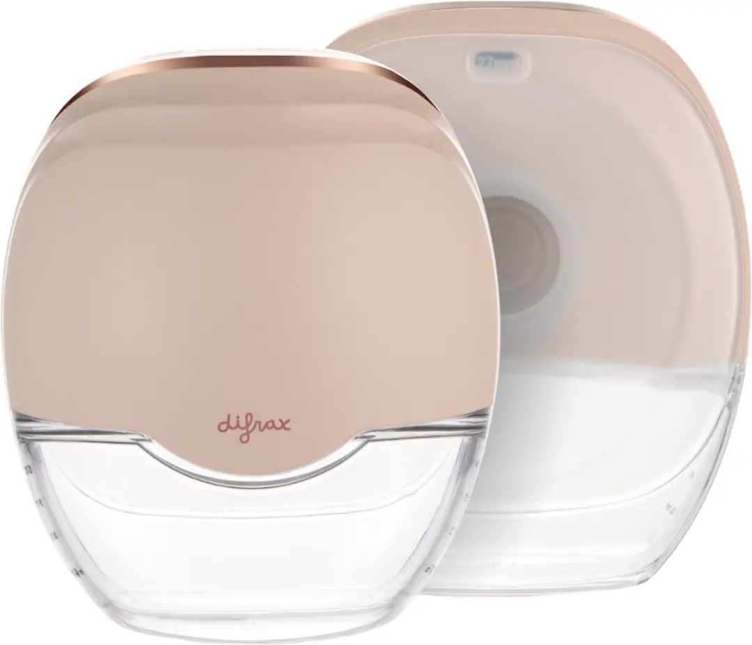 Difrax Hands-Free Borstkolf Roze