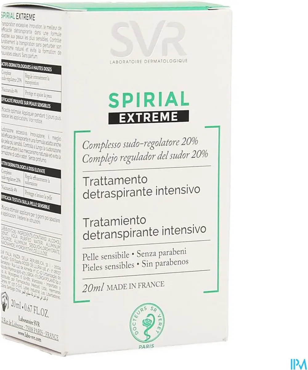 SVR Spirial Antitranspirant Intensief 20ml