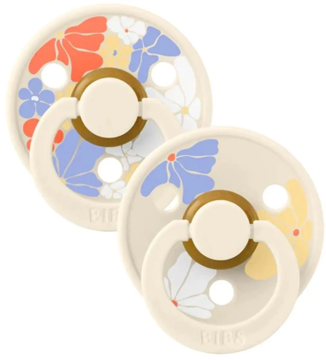 BIBS Studio Morning Bloom Fopspeen - 2 Stuks - Ivory