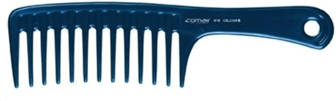Comair Profi Line Greepkam Grove Tanden 619 - Blauw