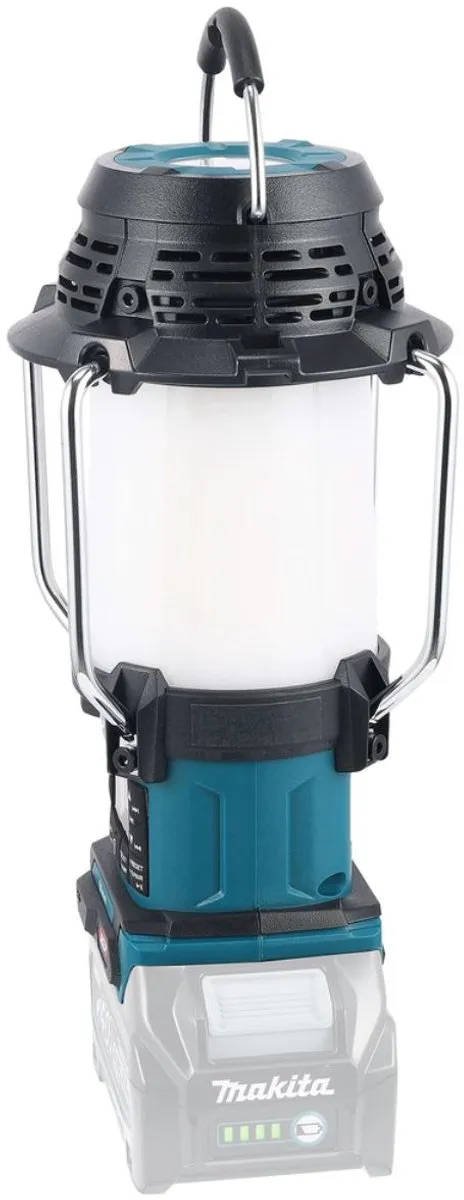 Makita MR009GZ Campinglamp met Radio 40V Max - Zwart/Blauw