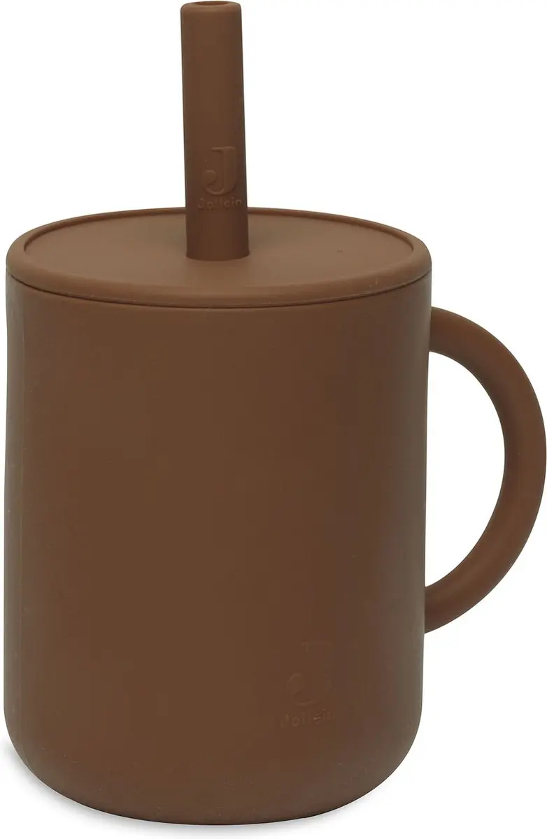 Jollein Drinkbeker Caramel - 270ml - Siliconen