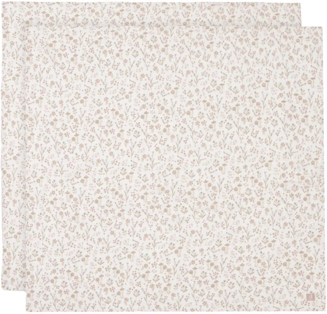 Jollein Hydrofiele Doek Large 115x115cm - 2 Stuks Bloomy - afbeelding 6 van 6