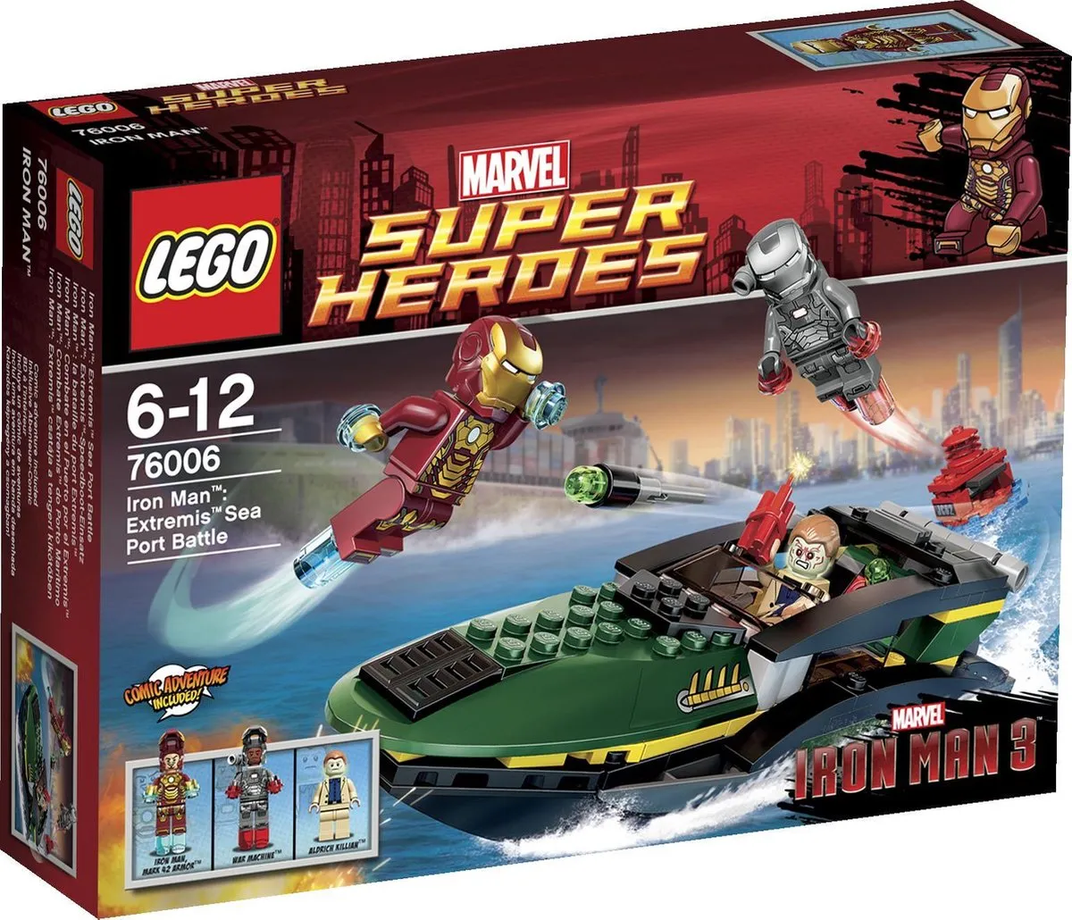LEGO Super Heroes Extremis Havengevecht 76006