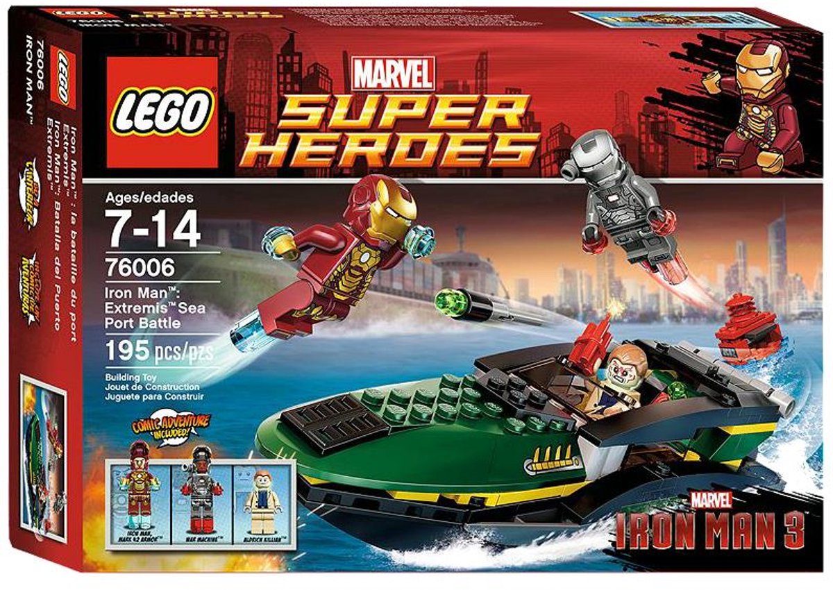 LEGO Super Heroes Extremis Havengevecht - 76006
