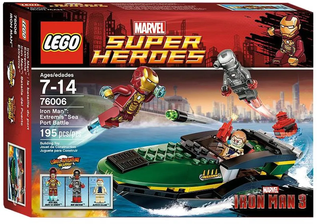 LEGO Super Heroes Extremis Havengevecht 76006 - 195 Stukken - afbeelding 4 van 6
