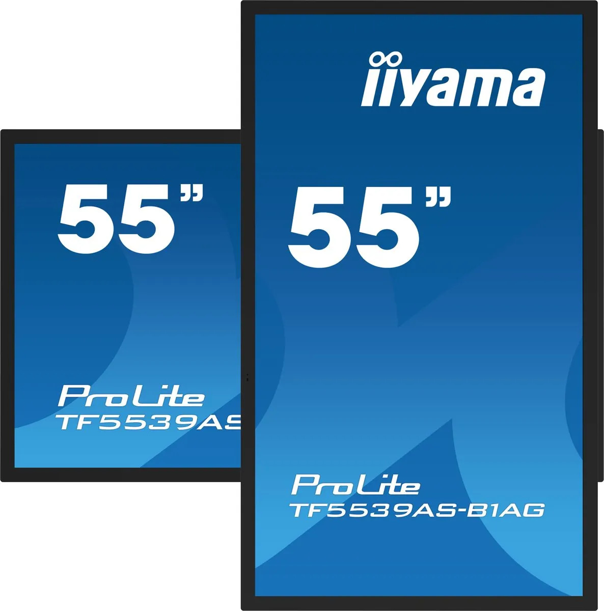 iiyama TF5539AS-B1AG Beeldkrant 54.6" 4K Touchscreen - Android 11 - Zwart