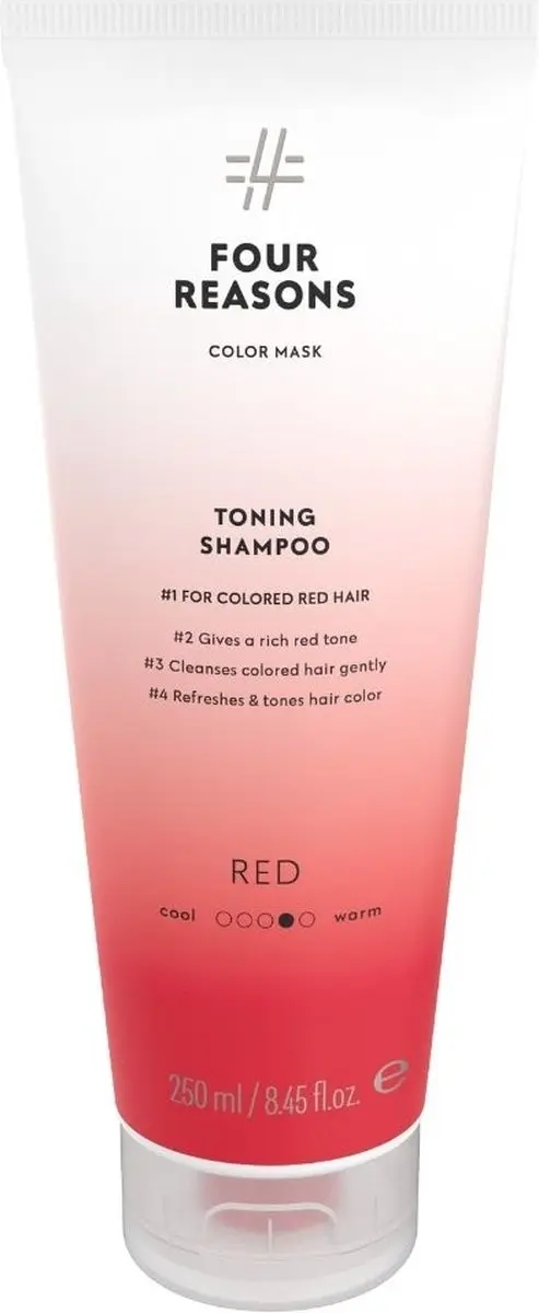 Four Reasons Color Mask Toning Shampoo Rood