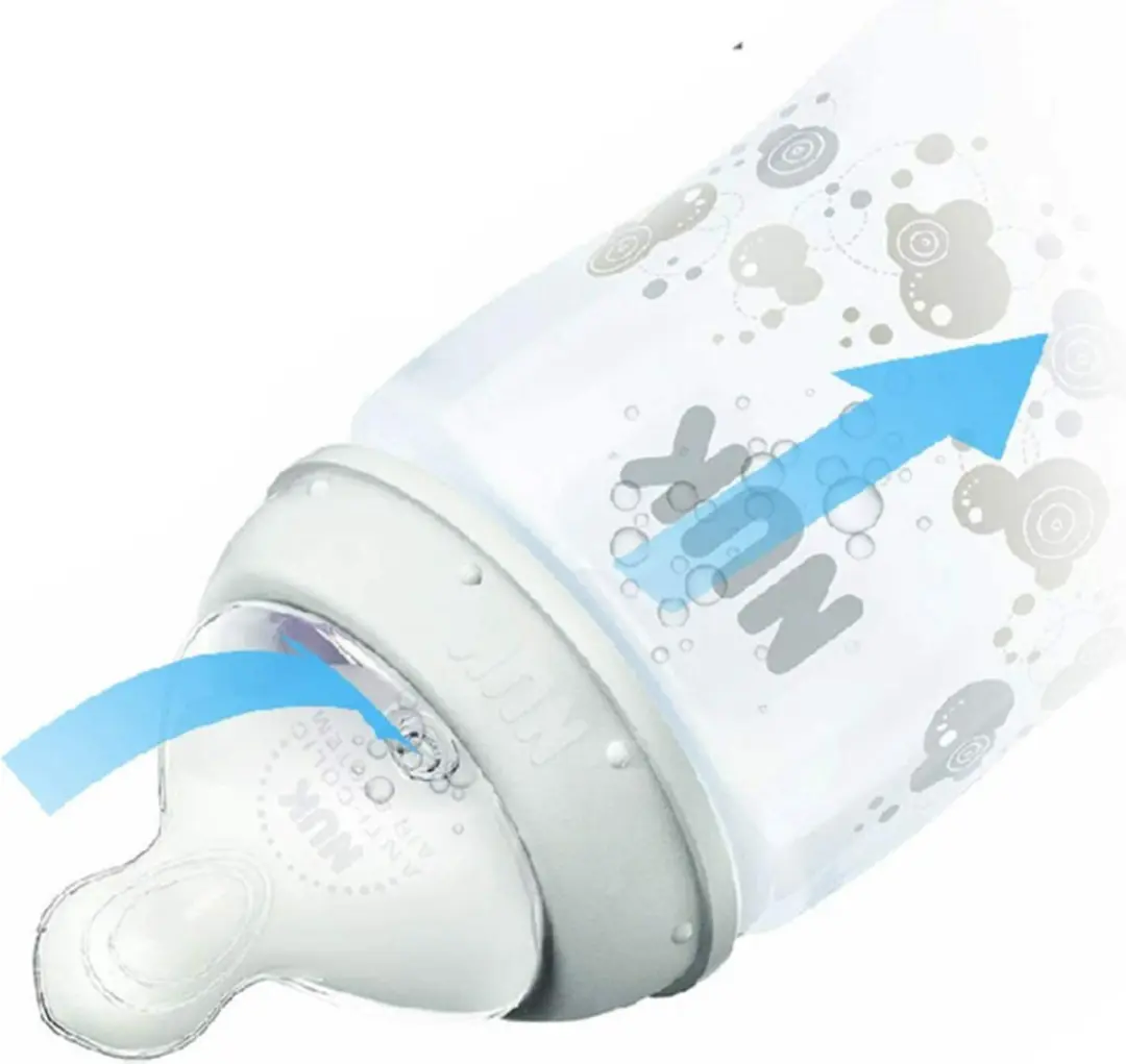 NUK First Choice+ Harten Babyfles 300ml - Speen M