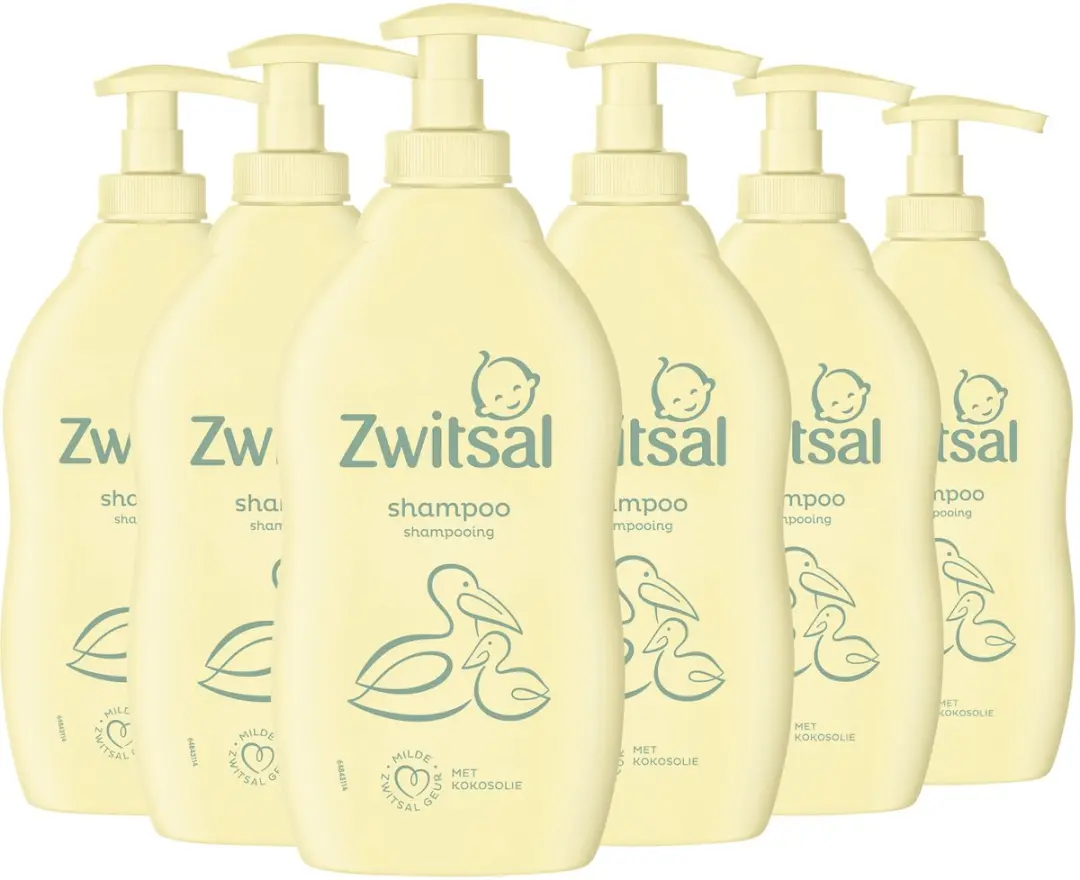 Zwitsal Baby Shampoo 6x400ml