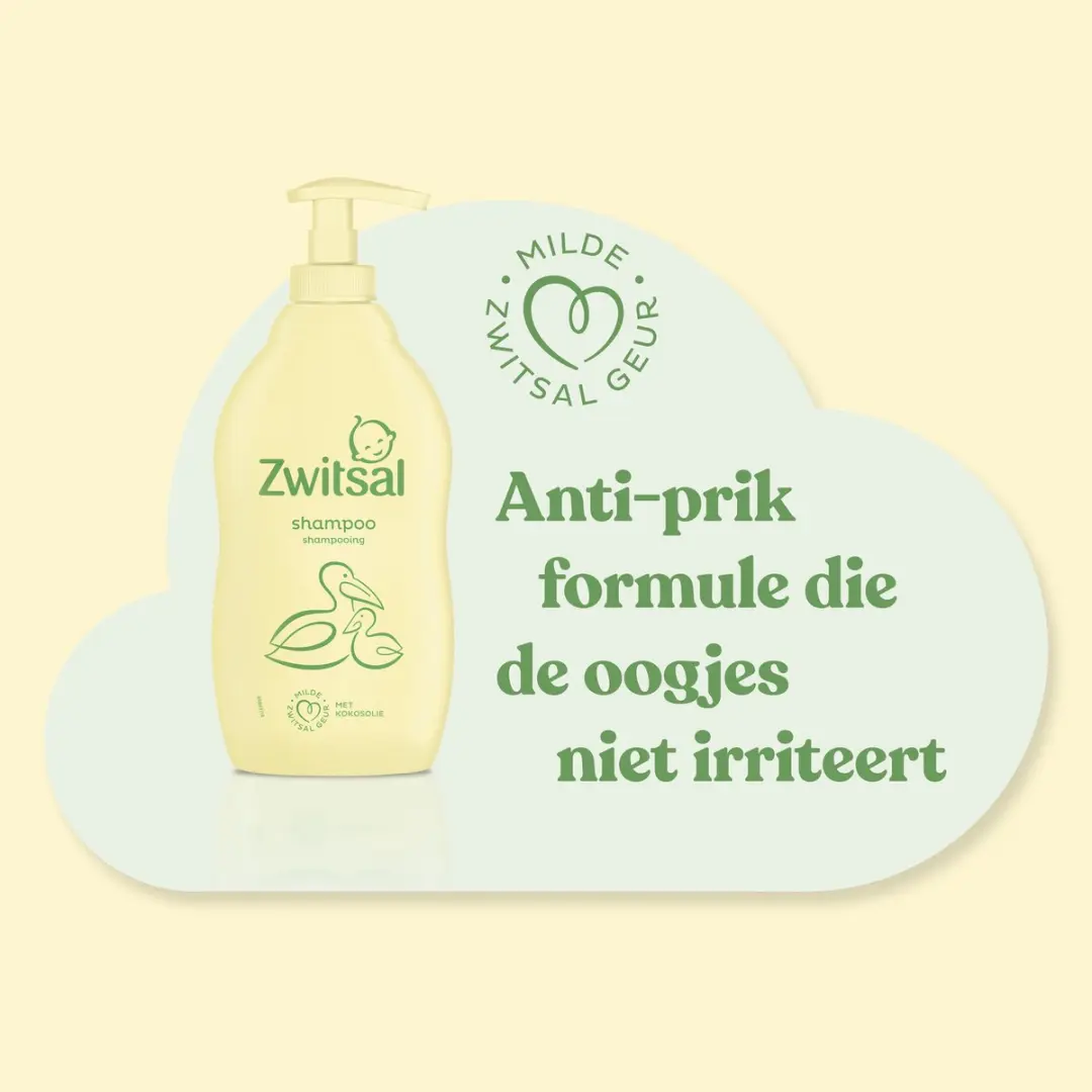Zwitsal Baby Shampoo 6x400ml