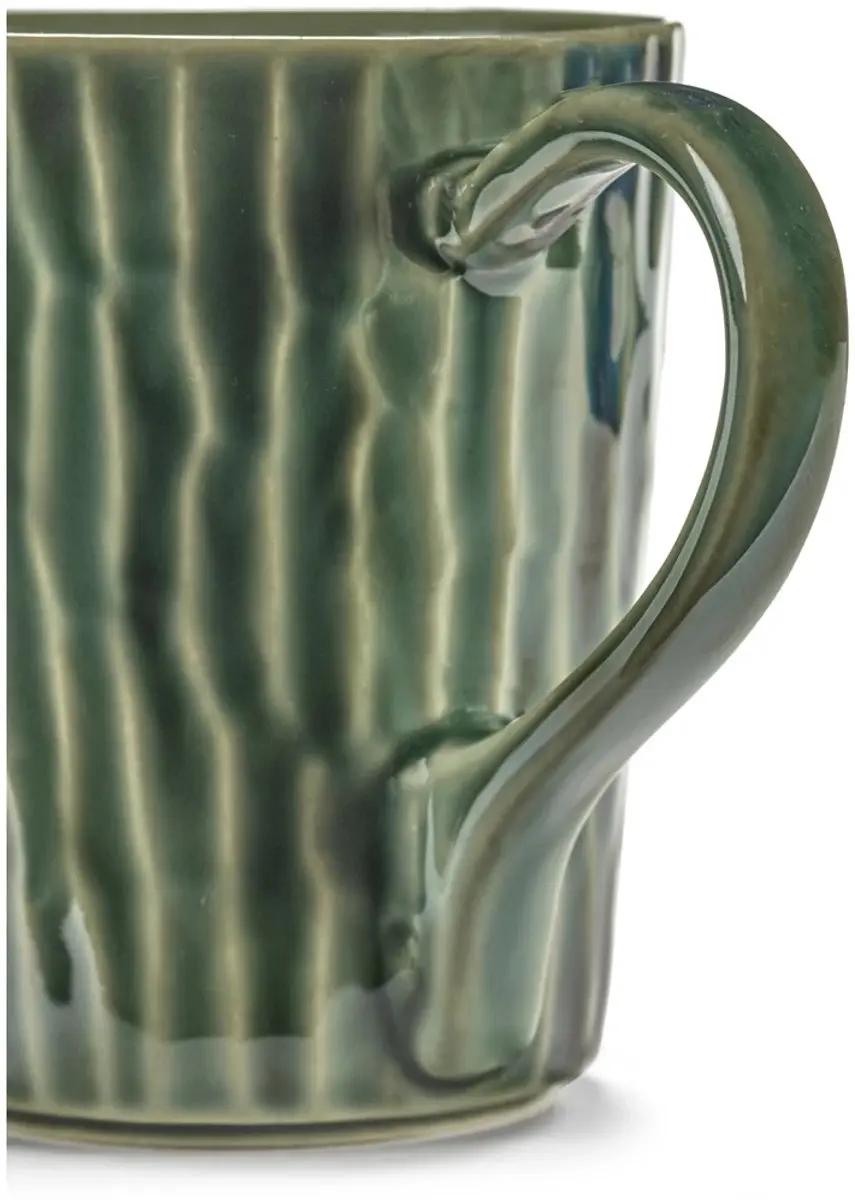 Serax Verde Lanza Mok 37cl - Groene beker met oor