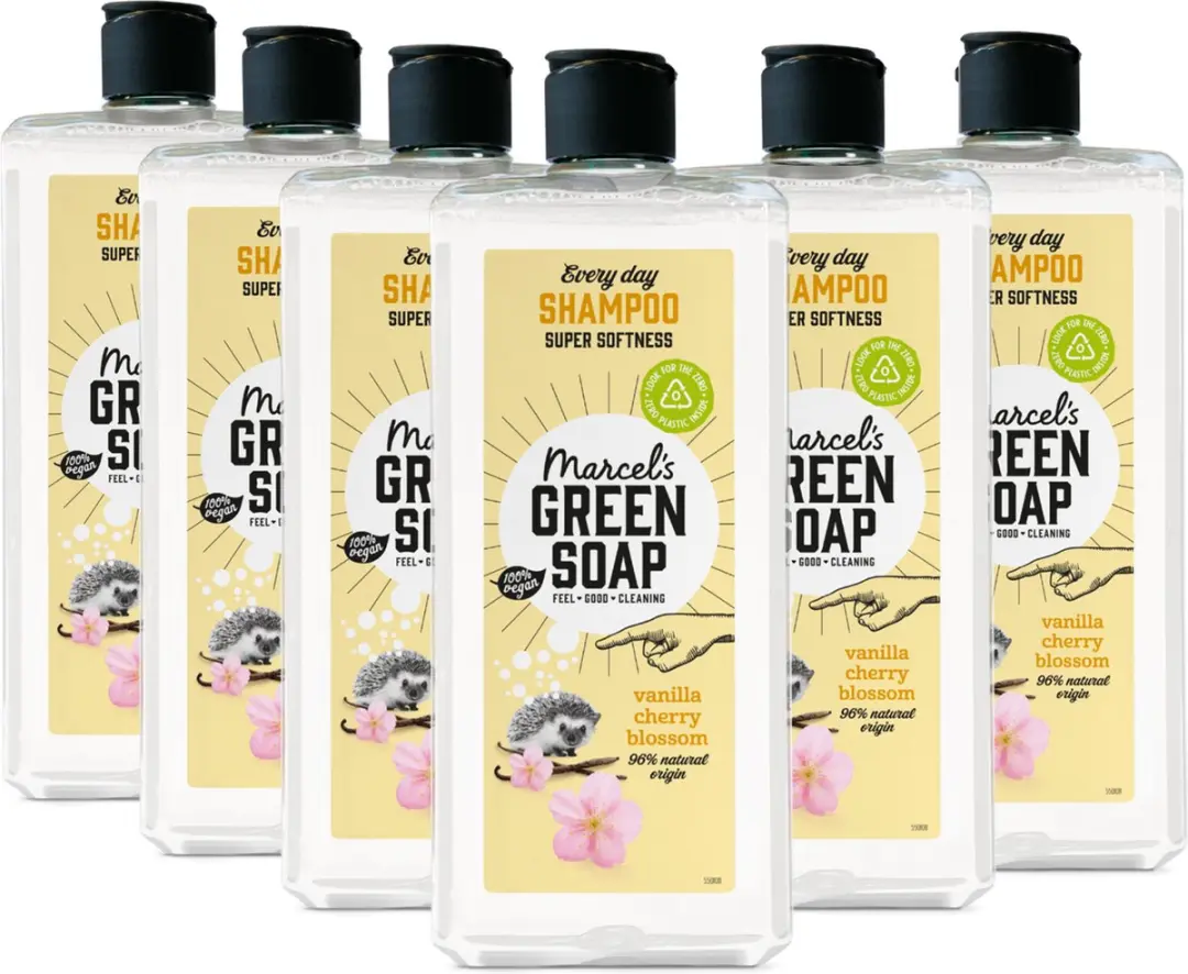 Marcel's Green Soap Every Day Shampoo Vanille & Kersenbloesem
