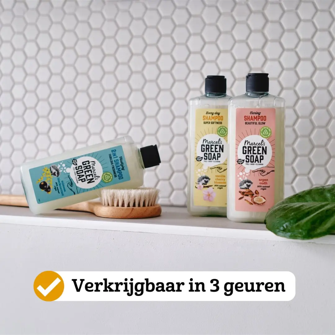 Marcel's Green Soap Every Day Shampoo Vanille & Kersenbloesem - 6x300ml