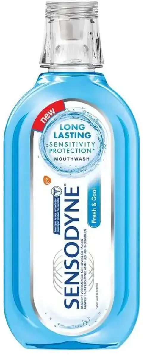 Sensodyne Fresh & Cool Mondwater 500ml - afbeelding 6 van 6