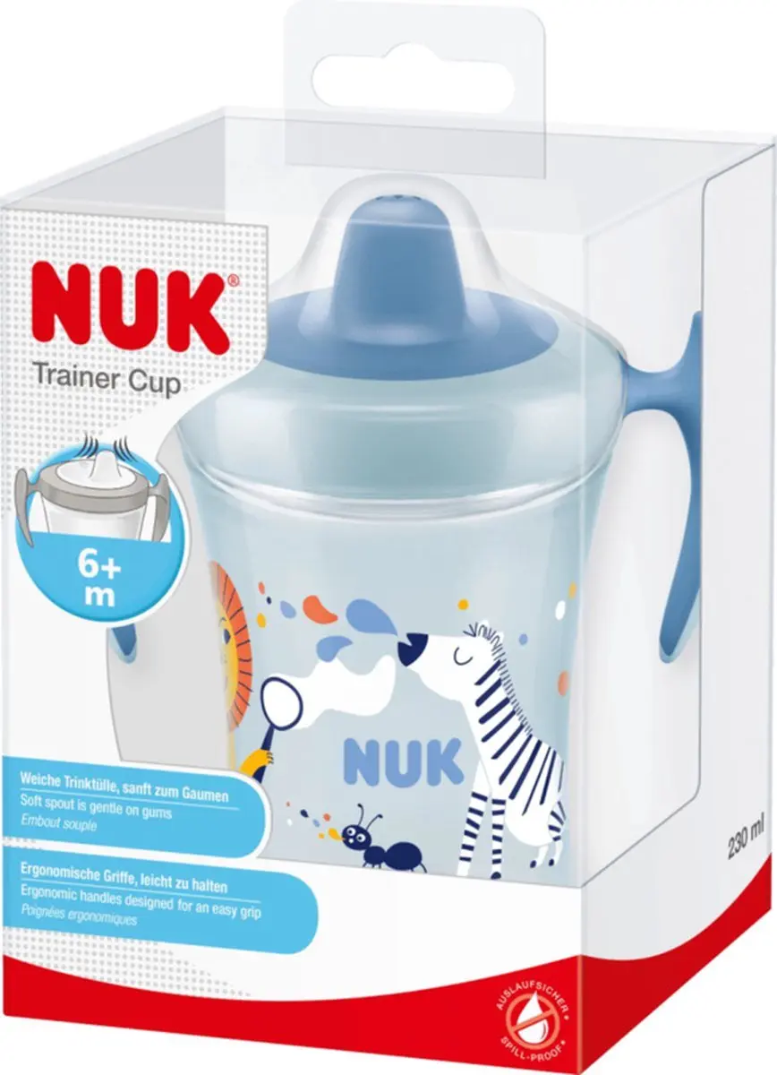NUK Evolution Trainer Cup 230ml - Blauw