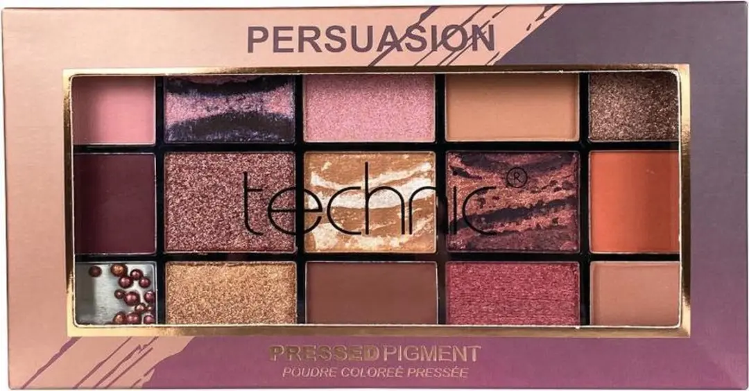 Technic Pressed Pigment Oogschaduw Palette Persuasion - 6.75g