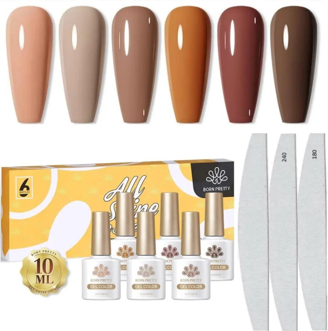 Born Pretty Gellak Set 6x10ml
