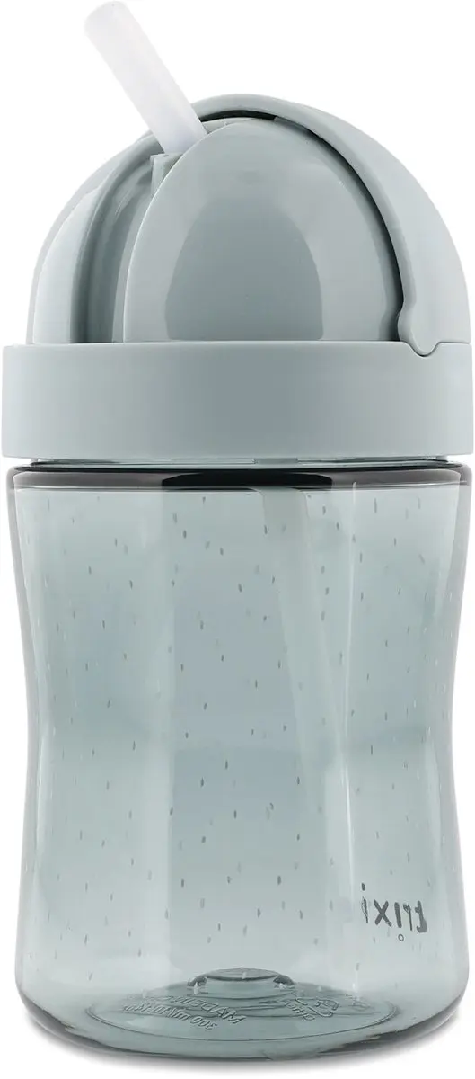 Trixie Mr. Shark Rietjesbeker 300ml - Blauw-Grijs