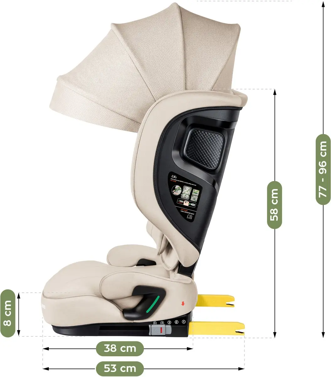 Tulano Joy 55 i-Size Autostoeltje 100-150cm Beige