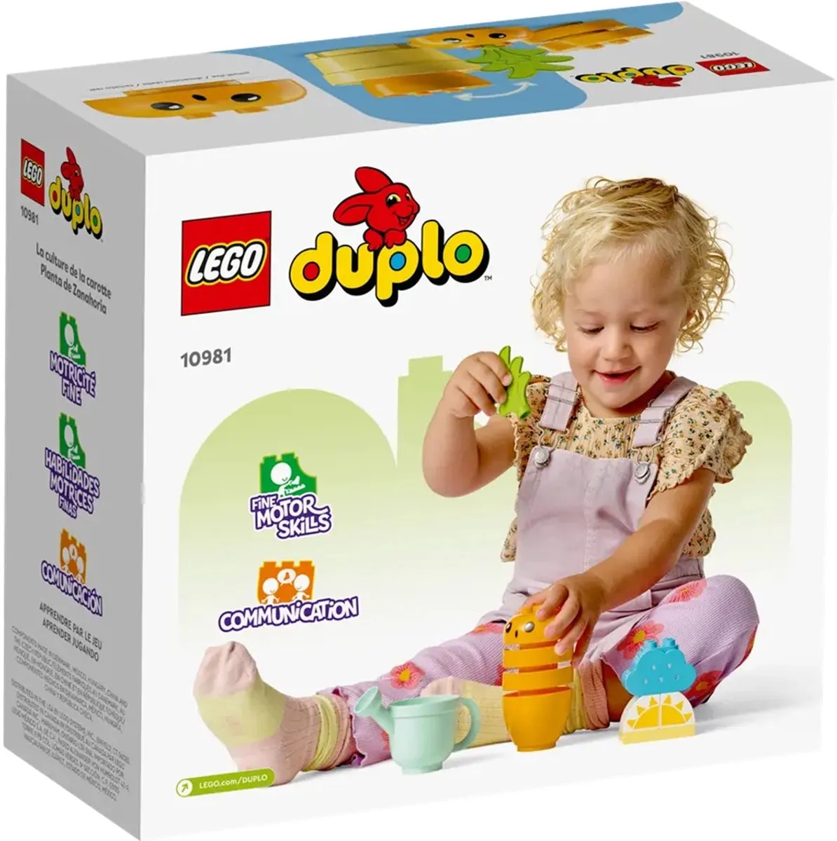 LEGO DUPLO Mijn Eerste Groeiende Wortel 10981 - 11 Stukken - afbeelding 6 van 6