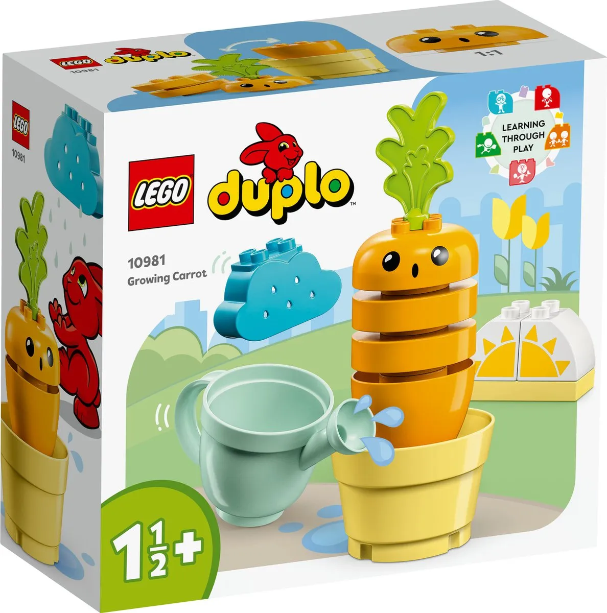 LEGO DUPLO Mijn Eerste Groeiende Wortel 10981 - 11 Stukken