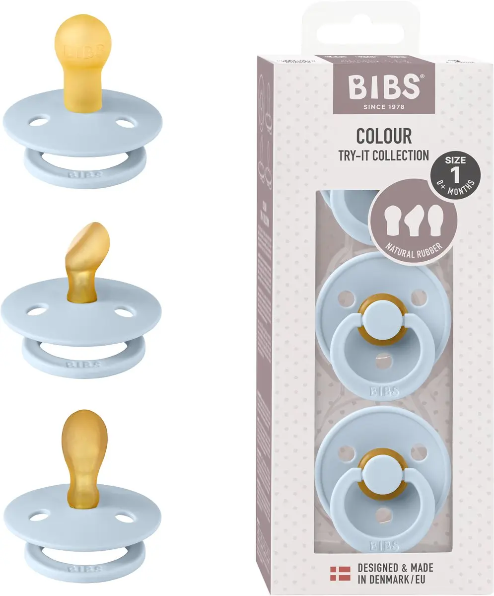 BIBS Colour Try-It Collectie Fopspenen