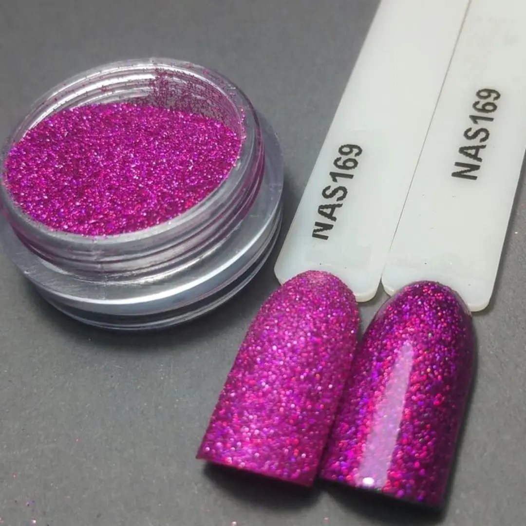 Korneliya Nailart Sugar Nagelglitter 169 Holografic Fuchsia