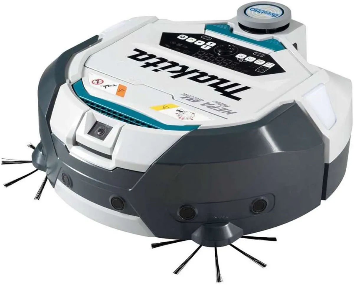 Makita DRC300Z Accu Robotstofzuiger 18V - Grijs/Wit