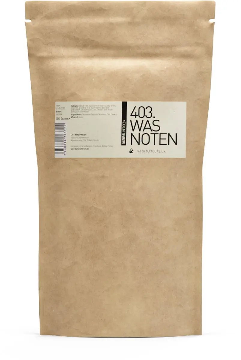 Natural Heroes Wasnoten 100g