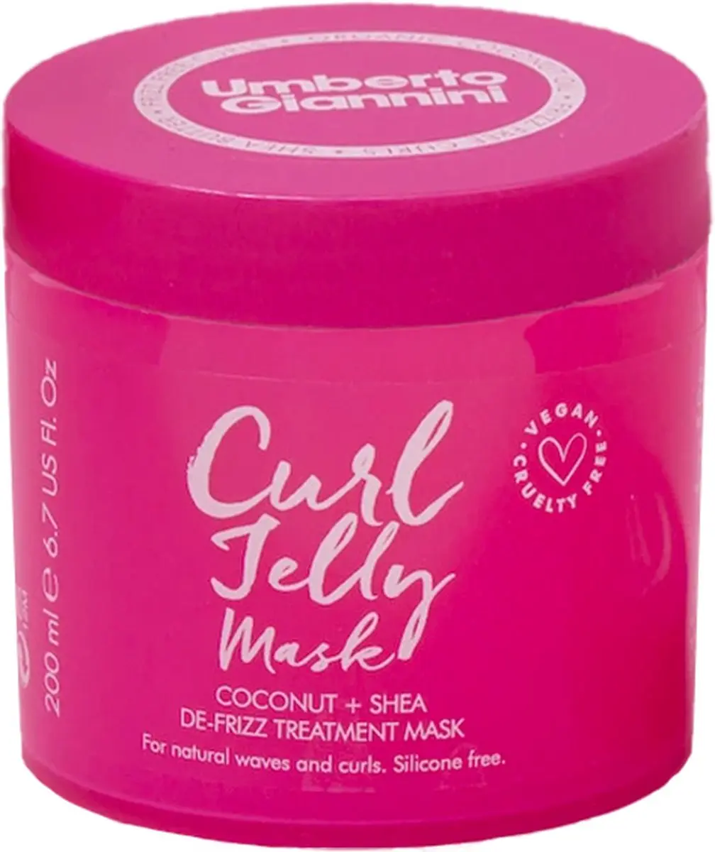 Umberto Giannini Curly Jelly De-Frizz Mask 200ml