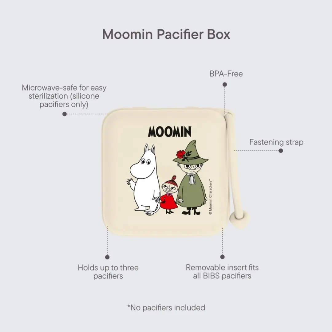 BIBS x Moomins Speenbakje - Ivory - afbeelding 6 van 6