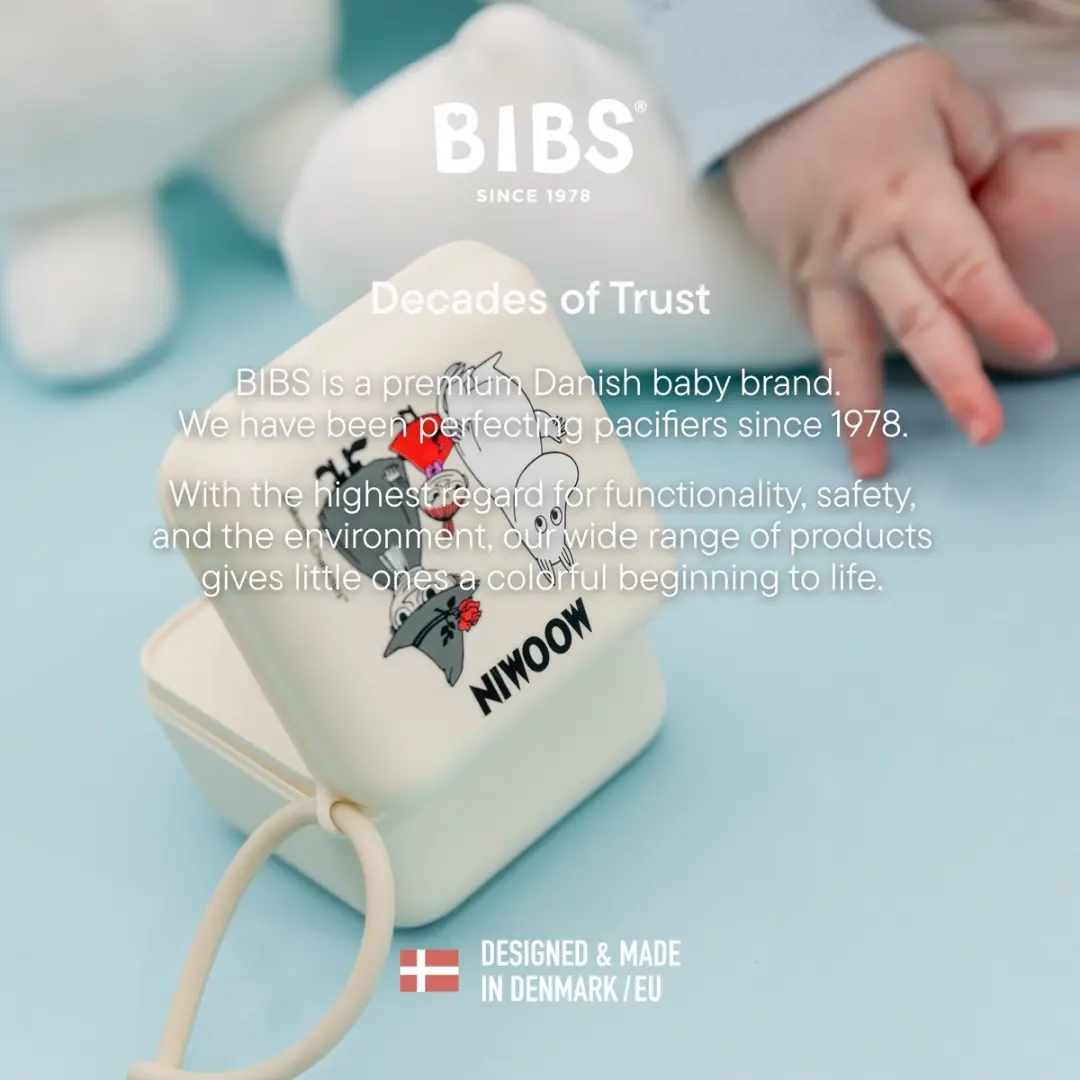 BIBS x Moomins Speenbakje - Ivory