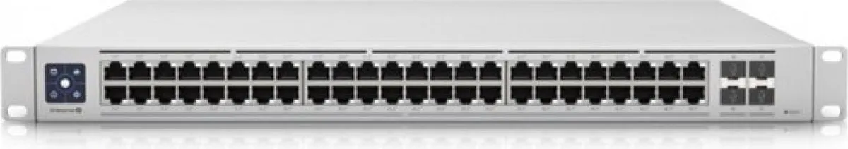 Ubiquiti UniFi USW-Enterprise-48-PoE Netwerkswitch - 48 PoE-poorten - 320 Gbps