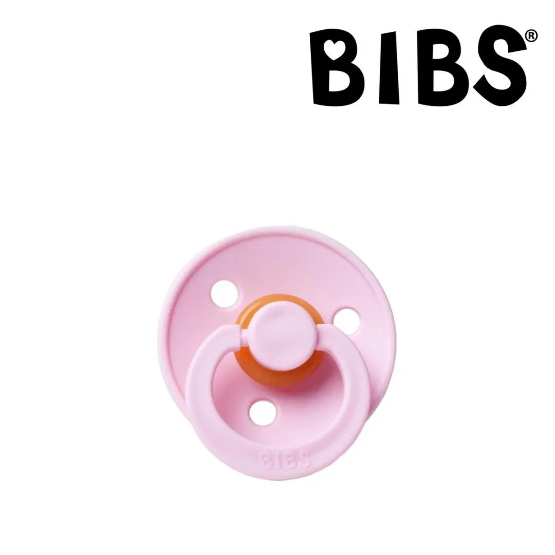 BIBS Fopspeen T2 6-18 maanden - 3 Stuks - Roze/Ivoor/Rood