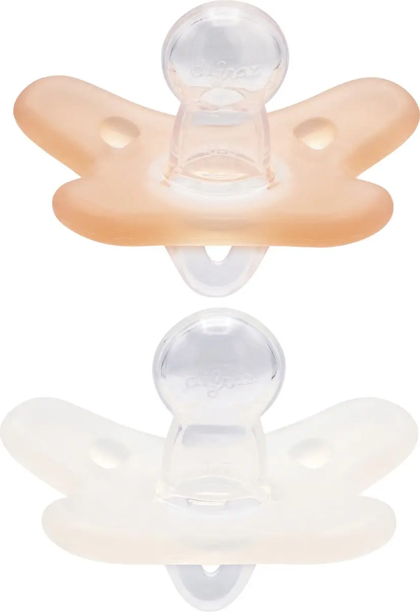 Difrax Fopspeen Natural Siliconen 6-12m