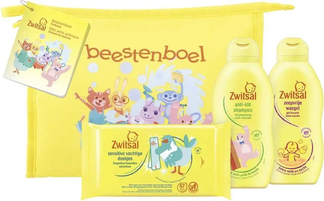 Zwitsal Beestenboel Toilettas