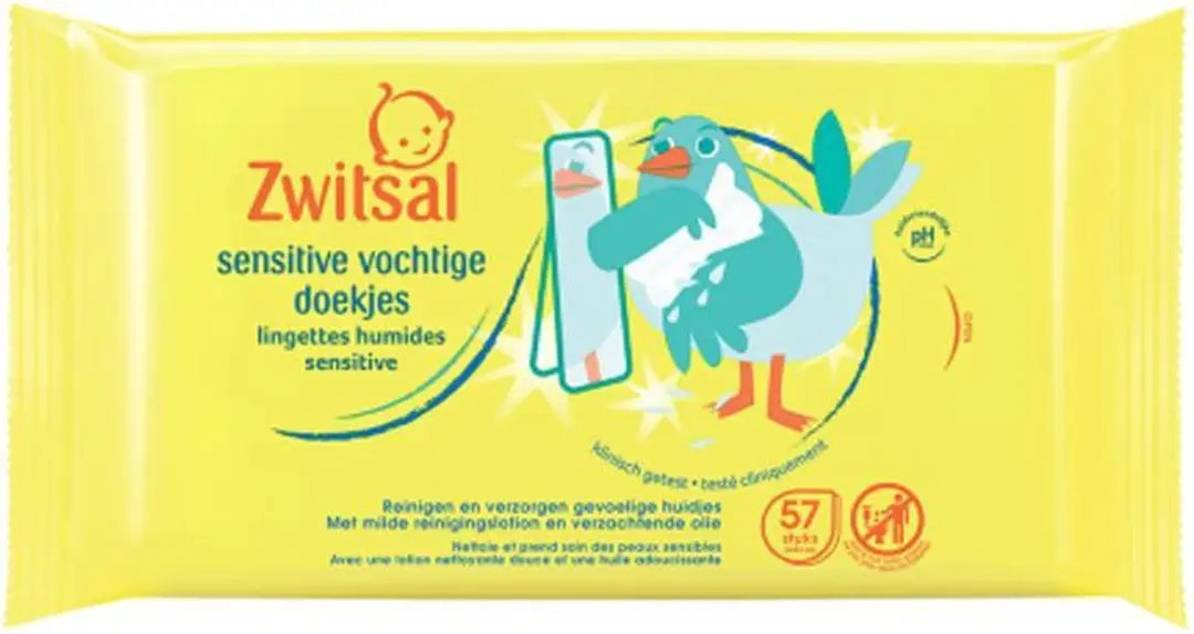 Zwitsal Beestenboel Toilettas - 3 Stuks - 762g