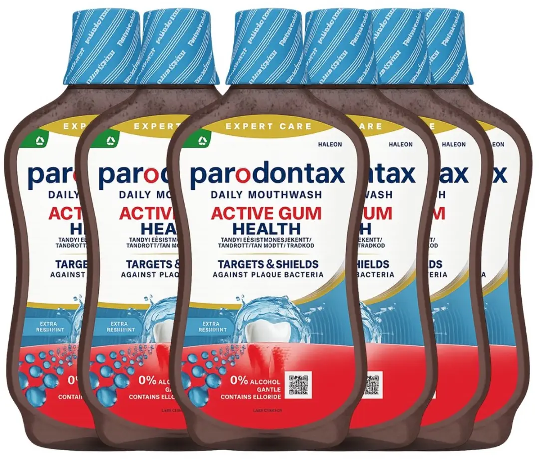 Parodontax Extra Fresh Mint Mondwater - 3000ml (6x500ml)