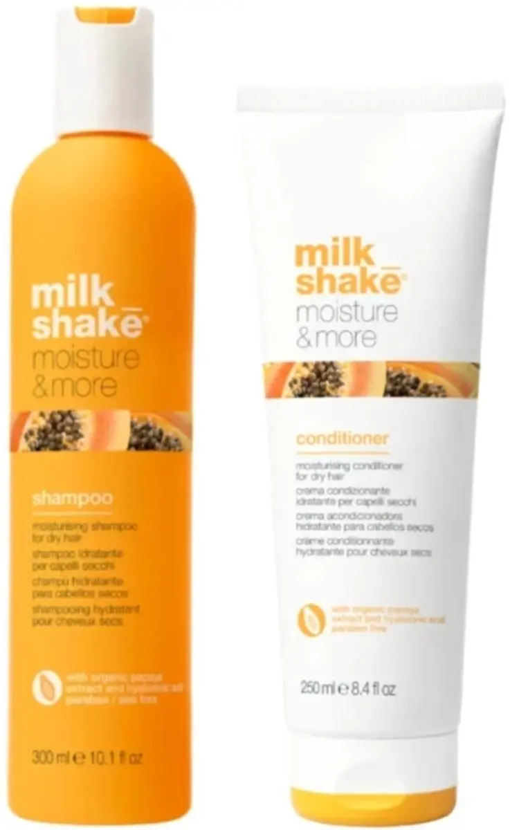 Milk Shake Moisture & More Duo Shampoo & Conditioner 550ml