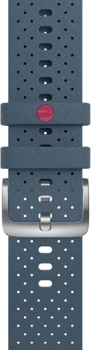 Polar Silicone Horlogeband 22mm - Blauw/Grijs - S-M/L - afbeelding 6 van 6